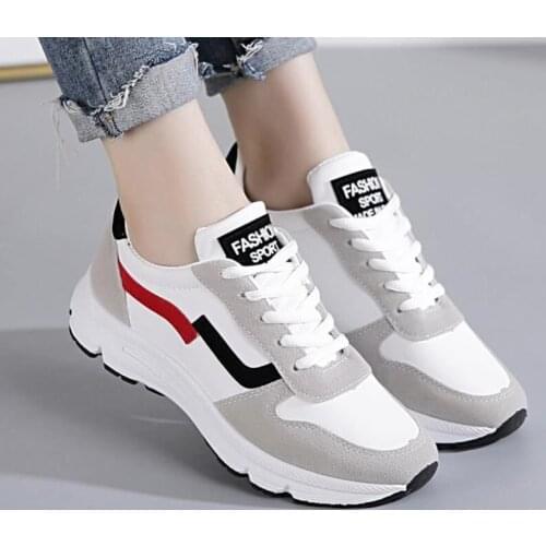 New Women Sneakers Spring Vulcanized Shoes Ladies Casual Shoes lightweigh Breathable Flat Shoes