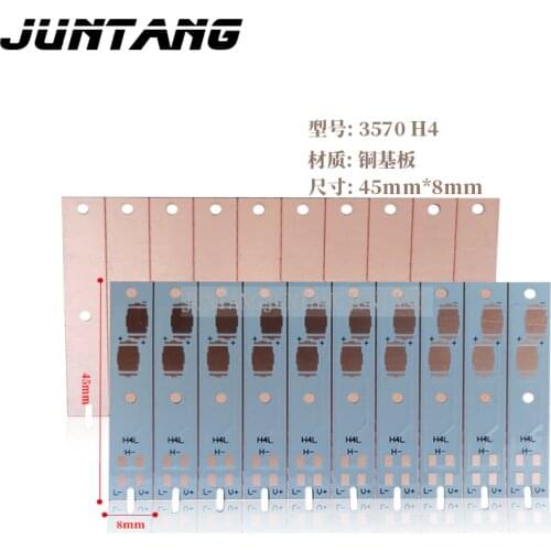 10pcs led car headlight C6 3570 H4 copper substrate PCB LED circuit board LED PCB car light copper substrate stock