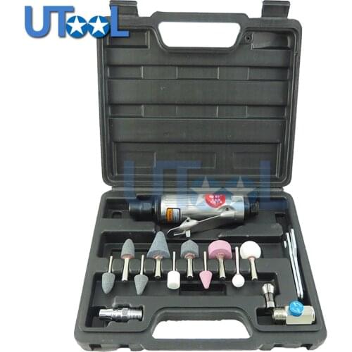 14pcs Pneumatic Tools Air Compressor Die Grinder Grinding Polish Stone Kit Air Grinder Tool Tools Kits