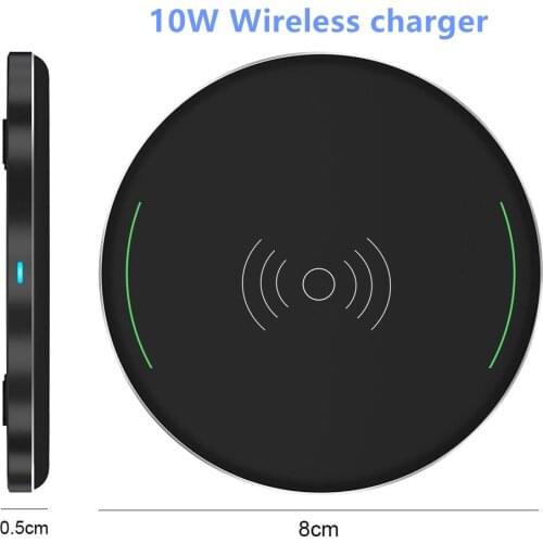 10W Wireless Charger for Blackview BV6800 Pro BV5800 pro BV9500 BV9600 Pro Qi Wireless Charging Pad Power Case Phone Accessory