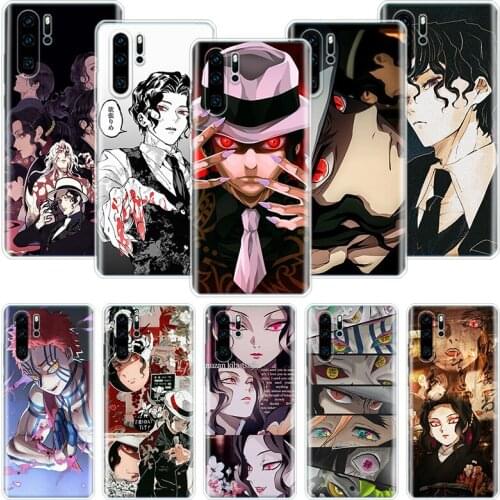 Demon Slayer Kibutsuji Muzan Phone Case For Huawei Honor 10 9 20 9X 8A 8X 8S 7A 7X Lite Pro 10i 20i Y5 Y6 Y7 Y9 2019 Cover Coque