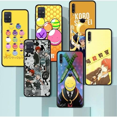 Anime Assassination Classroom Cell Phone Case for Samsung Galaxy A50 A10 A70 A20e A30 A40 A20s A10s A10e A80 A90 A51 5G Cover