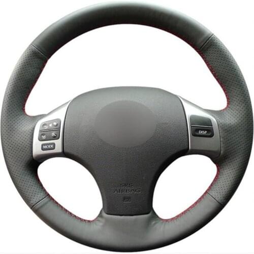 Top Leather Steering Wheel Hand-stitch on Wrap Cover For Lexus IS IS250 IS250C IS300 IS300C IS350 IS350C F SPORT 2005-2011