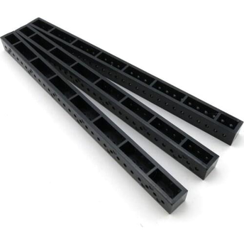 Square Long 15cm Multi-function Multifunction Connector ABS Plastic Strip DIY Technology Production