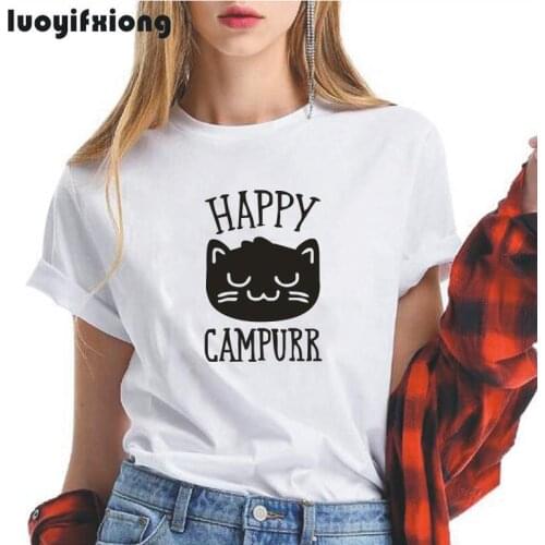 Summer Harajuku T-shirt Women Top 2021 Summer Short Sleeve Loose Tumblr Women Tshirt Cartoon Printed Tee Shirt Femme