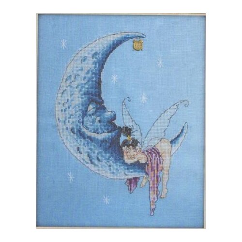 14/11/22/25/28/18/16CT Lovely Counted Cross Stitch Kit Neocraft Moon Fairy Angel Sleeping Clock