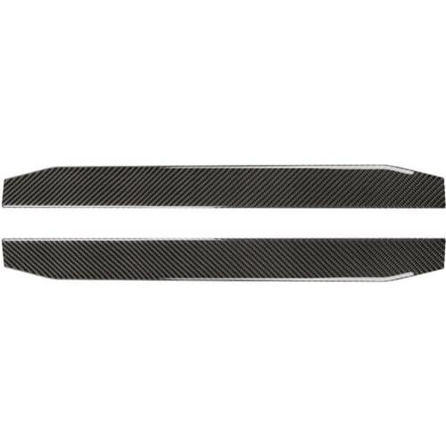 2Pcs/Set Carbon Fiber Car Door Threshold Pedal Stickers for Chevrolet Camaro