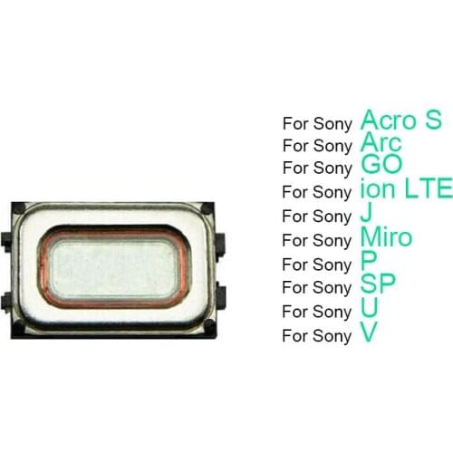 Earpiece Ear Speaker For Sony Acro S LT26W Arc LT15i Go ST27i ion LTE LT28at J ST26i Miro ST23i P LT22i SP M35H U ST25i V LT25i