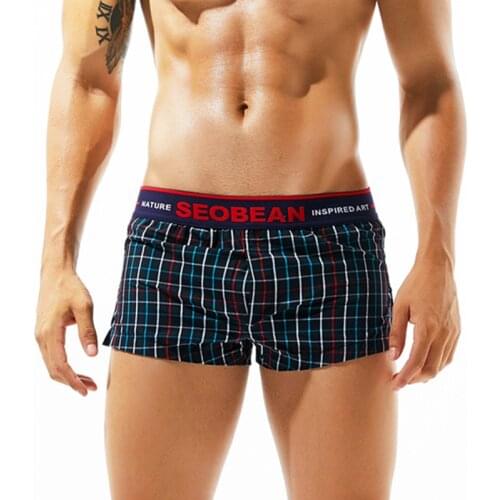 New seobean Mens shorts casual shorts cotton fashion home shorts