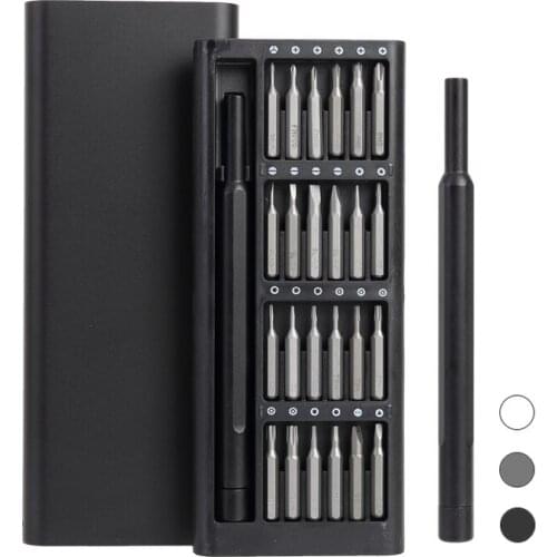 LUCHSHIY 25 In Screwdriver Set Precision Magnetic Screw Driver Bits Torx Hex Bit Handle Mobile Phone Repair Screwdriver Kit Tool