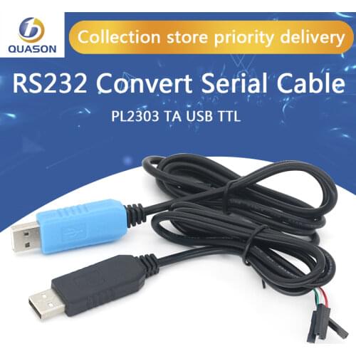 PL2303 TA USB TTL RS232 Convert Serial Cable PL2303TA Compatible With Win XP/VISTA/7/8/8.1 Replace PL2303HX