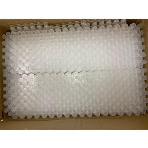 Plastic jars for paint 3ml x6jars 1000 strips