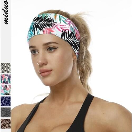 Outdoor Sports Run headband Yoga Turban Hair Band Yoga Fitness Movement High elastic Antiperspirant Band sweatband
