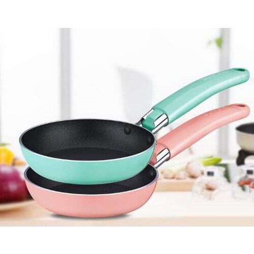230616/Mini frying pan / less fumes non-stick pan / omelette pot / cute little frying pan 12CM/Comfortable handle