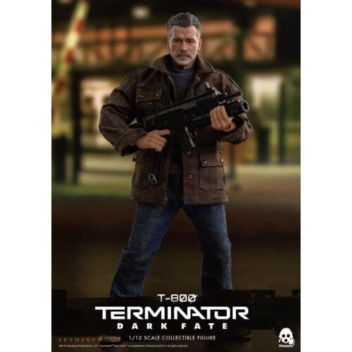 In stock Threezero 3Z0152 1/12 T-800 Warrior of the Future Dark Fate Connor