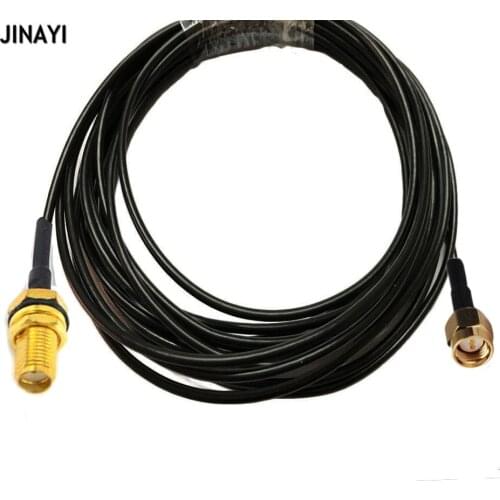 Waterproof SMA female O-ring to SMA male Connector RG174 Extension Pigtail Cable 50ohm 1/3/5/10m