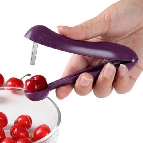 Cherry Olive Core Nuclear Device Kitchen Gadgets Grip Compact Design Easy Storage Removal Squeeze Home Fruit Tool Accessories