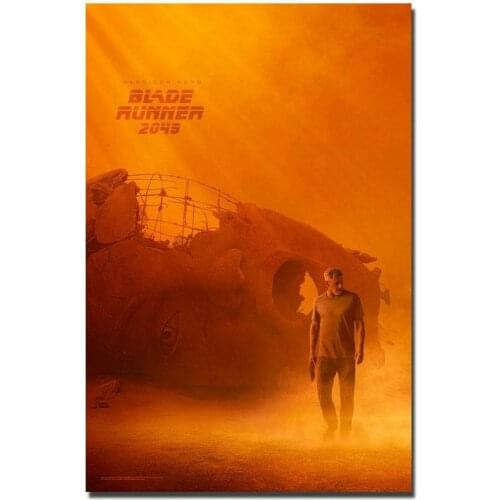 090 Blade Runner 2049 Harrison Ford Ryan Gosling 265 Wall Silk Cloth Poster Art Decoration Gift
