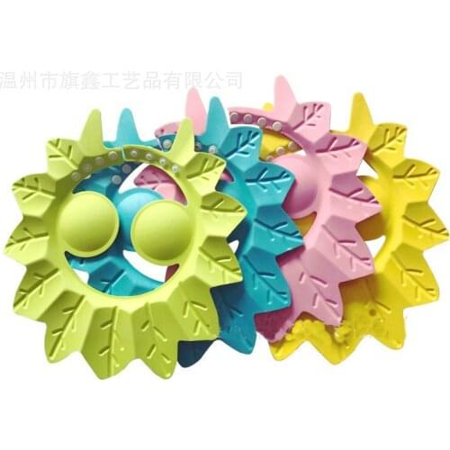 1pc/lot Newborn Baby Adjustable Shower Cap Boys Girls Soft Bathing Cap Topee Sunhat