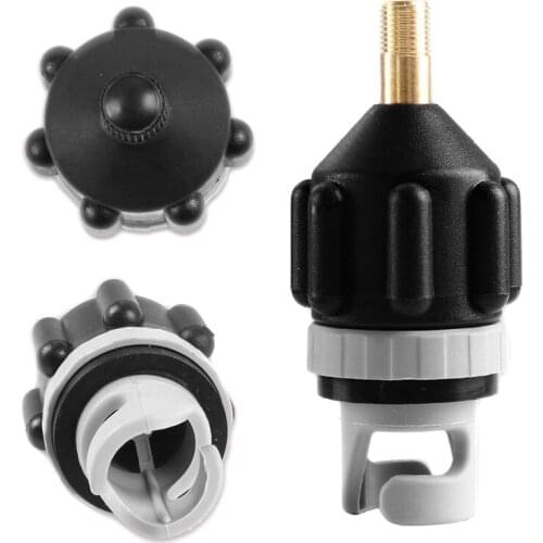 1pc Inflatable Boat SUP Pump Adapter Air Pump Valve for Kayaking Durable Air Valve Adaptor Wear-resistant Pump Adapters SCIE999