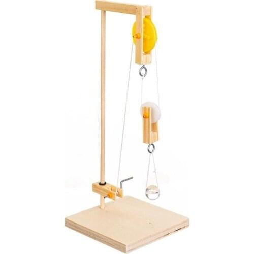 2020 Hot sale Kids DIY Science Experiment Model Building toys Kits new Manual Crane Creative science technology toys juguetes