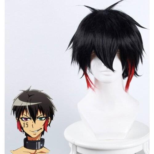 Anime Nanbaka Cosplay Wigs Juugo Cosplay Heat Resistant Synthetic Wig Hair Halloween Carnival Party Cosplay Wig