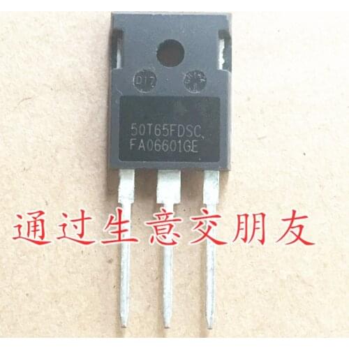 Free shipping 10PCS MBQ50T65FDSC 50T65FDSC MBQ50T65FESC 50T65FESC MBQ50T65FDHC 50T65FDHC TO-247 50A 650V