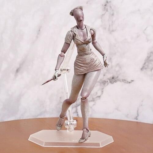 Silent Hill Figma SP061 Bubble Head Nurse SP055 Red Pyramd Thing PVC Action FIgure Collectible Model Toy
