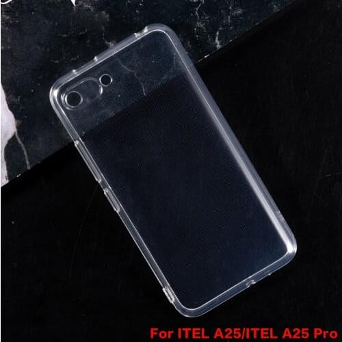 For ITEL A25 Case Soft Silicon Phone Cover Full Protective Capa For ITEL A25 Pro Soft TPU Case