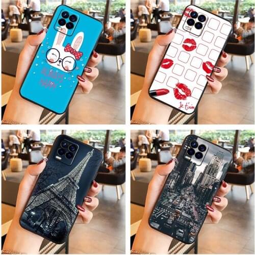 For Girls Gift Phone Case For OPPO Realme8 4G/Realme8Pro For Woman Back Cover anime Best seller