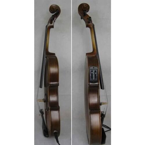 16.5 '' 4 string Electric Acoustic viola A-212#Powerfull