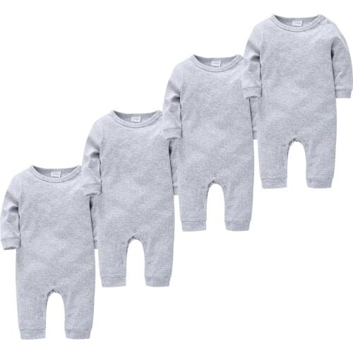 Kavkas 0-18M Newborn Baby Pijamas Romper bebe fille Cotton Jumpsuit Onesie roupa bebe de Newborn Sleepers Baby Boys Pjiamas Sets