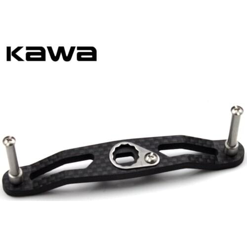 KAWA New Design Fishing Reel Handle High Carbon Materails Fishing Rocker High Quality Fishing Reel Accessory Hole size 7X4/8X5mm