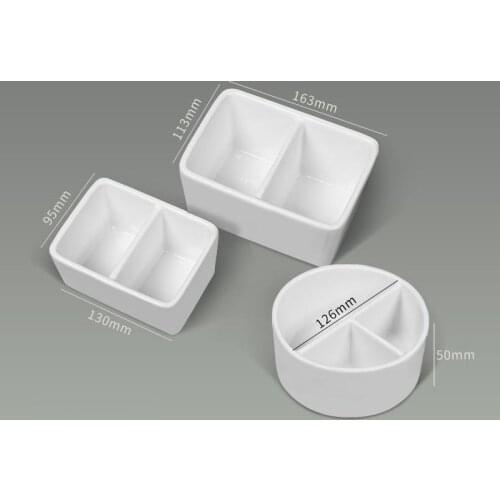 Ceramics Watercolor Palette Water Tank Office Calligraphy Painting Supplies