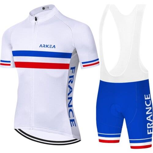 2021 france Conjunto Ciclismo Masculino Fietskleding Heren Cycling Jersey Bermuda Ciclismo Maillot Ciclismo Hombre Велосипедки