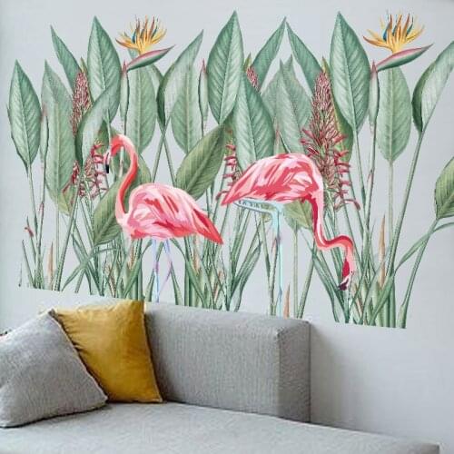 Nordic Large Wall Stickers Home Office Decor Bedroom Living Room Sofa Backdrop Wall Decoration Self-adhesive Wallpaper Art Mural