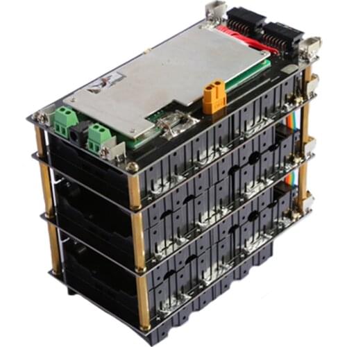 48V 13S Power Wall 18650 Battery Pack 13S BMS Li-ion Lithium 18650 Battery Holder BMS PCB DIY Ebike Battery 13S Battery Box