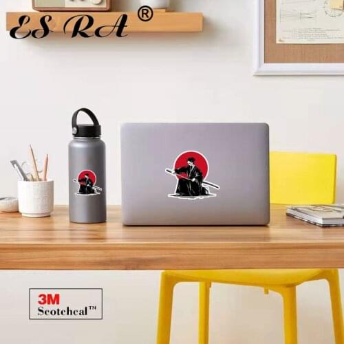 Vinyl Pegatinas Car Stickers Matt Japanese Samurai female Laptop Decals Waterproof Window Bottle Decorate Skateboard Journal