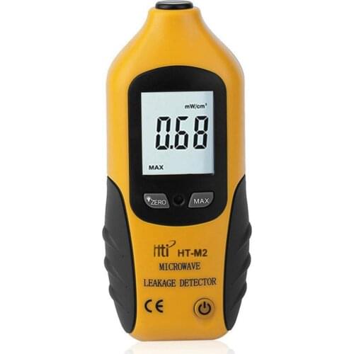 High Sensitivity Professional Digital Microwave Leakage Detector High Accuracy Radiation Meter LCD Display Tester 0-9.99mW/cm2