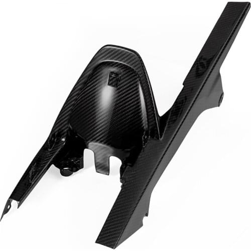 Motorcycle accessories Carbon Fiber Rear Hugger Fender Mudguard Cover for KTM RC390 2018