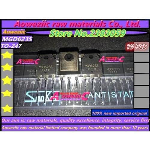 Aoweziic 100% new imported original MGD623S TO-247 IGBT tube 50A 600V treadmill high power tube