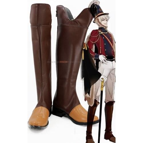Bakugou Katsuki Cosplay My Hero Academia Bakugou Katsuki Cosplay Boots Boku no Hero Academia Brown Shoes Custom Made