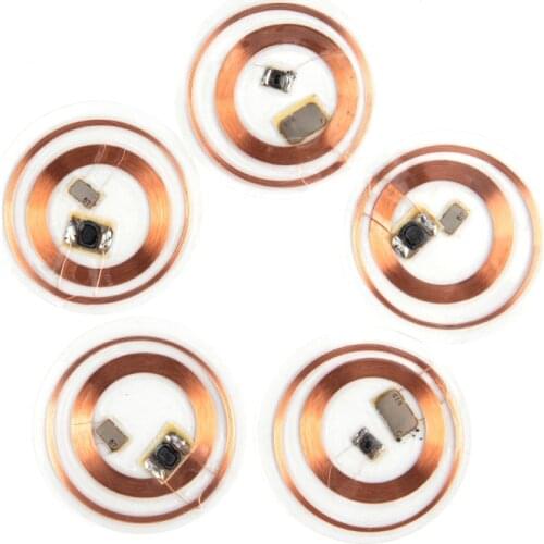 5Pcs 13.56Mhz UID 125Khz IC Card ID Rewritable Changeable Chip Keyfob RFID T5577