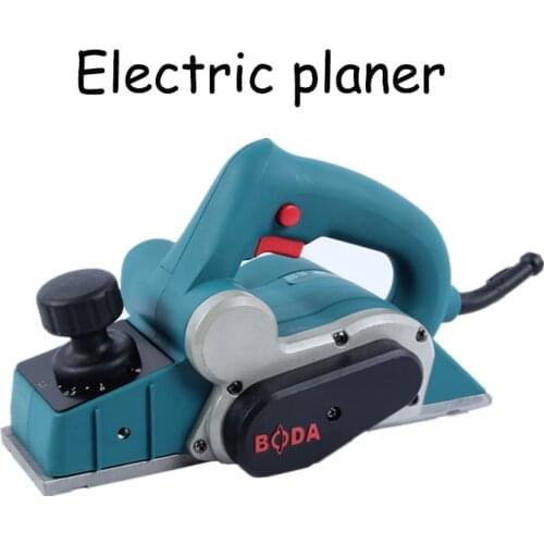 Electric Woodworking Planer Household Carpentry Small Wooden Hand Planes Wood Machine Woodworking Planning Machine