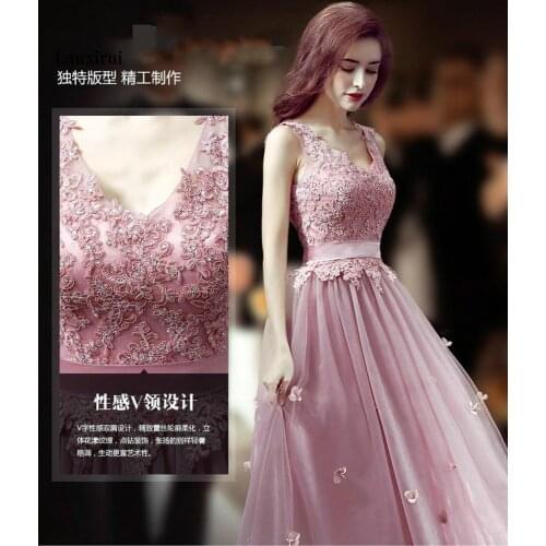 Exquisite Lace Evening Party Gown Qipao Sexy Spaghetti Strap Mesh Dress Cheongsam Elegant Floor Length Bridal Wedding Dress