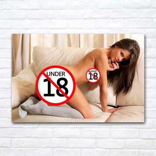 Hot Beauty Canvas Painting Adult Model Posters and Prints Wall Art Picture for Living Room Decor No Frame