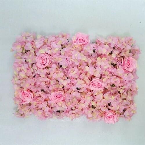 40X60CM Creative Artificial flower rose Flower wall wedding Artificial plants Background wall Christmas silk Modern decoration