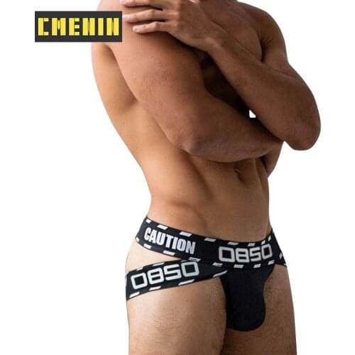 Fashion Cotton Underpants Gay Men Sexy Mans Underwear Thong Men Jockstrap Comfortable Mens Thongs And G strings Sexi BS3102