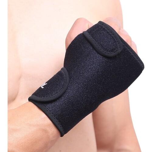 Aolikes Adjustable Hand Brace Sport WristBand Safe Steel Wrist Support Splint Arthritis Sprains Strain Hand Bandage Wrist Wraps