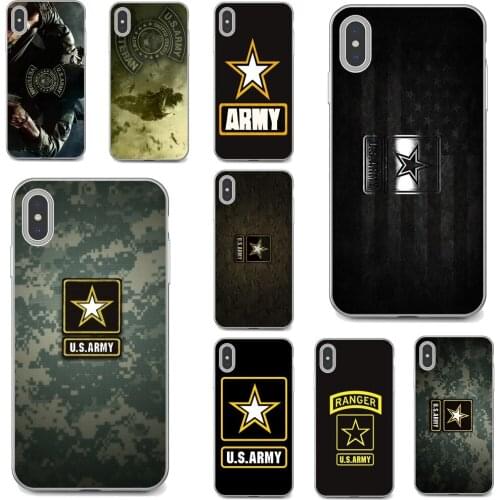For Xiaomi poco X3 nfc F2 Pro M3 Mi 5X 6X Max Mix 1 2 2S 3 Mi5 Mi6 Mi3 Mi4 United-States-US-Army-Signal-Corps Soft Case Covers